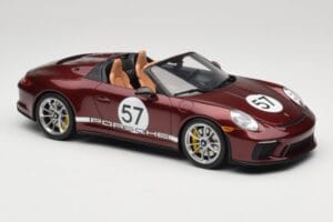 Porsche 911 991.2 Speedster Heritage Edition Cherry Metallic GT Spirit 1:18 GT929 Resin — photo 4 of 6