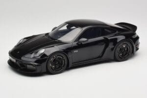 Porsche 911 992 Brabus 900 Rocket-R Obsidian Black GT Spirit 1:18 GT502 Resin
