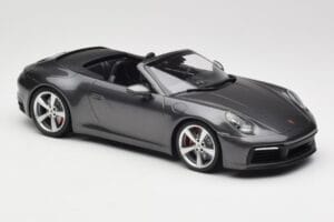 Porsche 911 992 Carrera 4S Cabriolet Agate Grey Metallic Minichamps 1:18 155067336 Diecast — photo 4 of 6