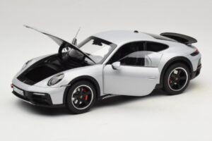 Porsche 911 992 Dakar Ice Grey Metallic Norev 1:18 187242 Diecast — photo 2 of 8