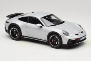 Porsche 911 992 Dakar Ice Grey Metallic Norev 1:18 187242 Diecast — photo 6 of 8