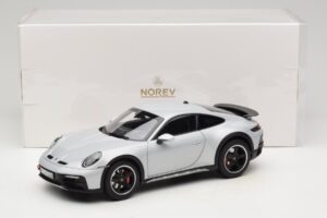 Porsche 911 992 Dakar Ice Grey Metallic Norev 1:18 187242 Diecast — photo 8 of 8