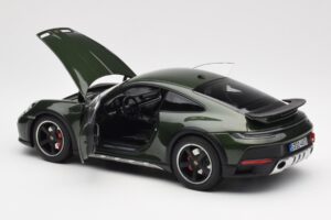 Porsche 911 992 Dakar Oak Green Metallic Norev 1:18 187241 Diecast — photo 6 of 9
