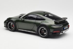 Porsche 911 992 Dakar Oak Green Metallic Norev 1:18 187241 Diecast — photo 8 of 9