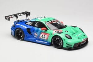 Porsche 911 992 GT3 R Falken #44 D. Eriksson / T. Heinemann 24 Hours of Nurburgring 2023 Minichamps 1:18 113236344 Diecast — photo 6 of 8
