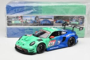 Porsche 911 992 GT3 R Falken #44 D. Eriksson / T. Heinemann 24 Hours of Nurburgring 2023 Minichamps 1:18 113236344 Diecast — photo 8 of 8