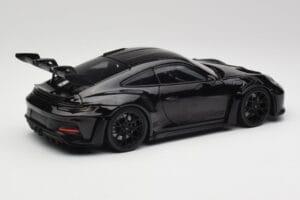Porsche 911 992 GT3 RS Black & Black Wheels Concept Minichamps 1:18 911992003 Diecast — photo 3 of 8