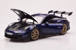 Porsche 911 992 GT3 RS Gentian Blue Metallic Norev 1:18 187363 Diecast — photo 2 of 8