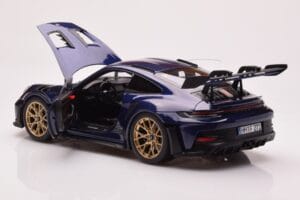 Porsche 911 992 GT3 RS Gentian Blue Metallic Norev 1:18 187363 Diecast — photo 5 of 8