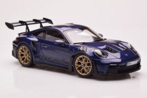 Porsche 911 992 GT3 RS Gentian Blue Metallic Norev 1:18 187363 Diecast — photo 6 of 8