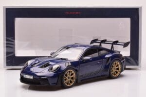 Porsche 911 992 GT3 RS Gentian Blue Metallic Norev 1:18 187363 Diecast — photo 8 of 8