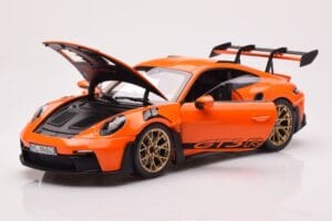 Porsche 911 992 GT3 RS Gulf Orange Norev 1:18 187360 Diecast — photo 2 of 8