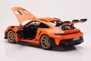Porsche 911 992 GT3 RS Gulf Orange Norev 1:18 187360 Diecast — photo 5 of 8