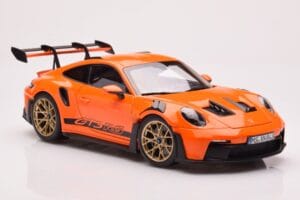 Porsche 911 992 GT3 RS Gulf Orange Norev 1:18 187360 Diecast — photo 6 of 8