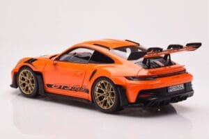 Porsche 911 992 GT3 RS Gulf Orange Norev 1:18 187360 Diecast — photo 7 of 8