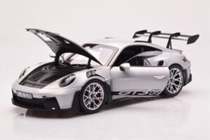 Porsche 911 992 GT3 RS Ice Grey Norev 1:18 187359 Diecast — photo 2 of 8