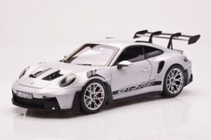 Porsche 911 992 GT3 RS Ice Grey Norev 1:18 187359 Diecast