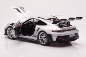 Porsche 911 992 GT3 RS Ice Grey Norev 1:18 187359 Diecast — photo 5 of 8