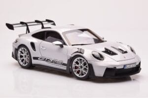 Porsche 911 992 GT3 RS Ice Grey Norev 1:18 187359 Diecast — photo 6 of 8