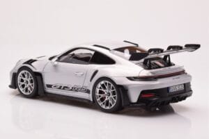 Porsche 911 992 GT3 RS Ice Grey Norev 1:18 187359 Diecast — photo 7 of 8