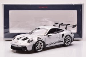 Porsche 911 992 GT3 RS Ice Grey Norev 1:18 187359 Diecast — photo 8 of 8