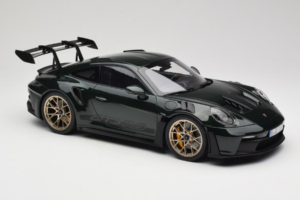 Porsche 911 992 GT3 RS Jet Green Metallic Black Norev 1:12 127532 Diecast — photo 4 of 6