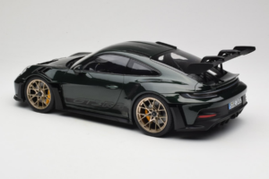 Porsche 911 992 GT3 RS Jet Green Metallic Black Norev 1:12 127532 Diecast — photo 5 of 6