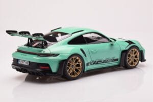 Porsche 911 992 GT3 RS Mint Green Norev 1:18 187362 Diecast — photo 3 of 8
