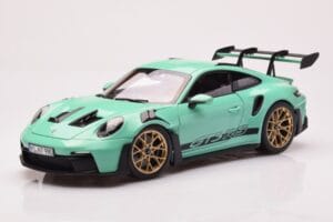 Porsche 911 992 GT3 RS Mint Green Norev 1:18 187362 Diecast