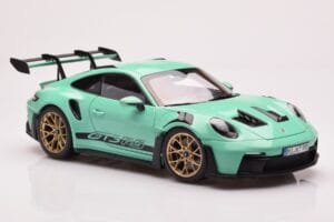 Porsche 911 992 GT3 RS Mint Green Norev 1:18 187362 Diecast — photo 6 of 8