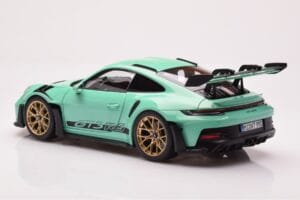 Porsche 911 992 GT3 RS Mint Green Norev 1:18 187362 Diecast — photo 7 of 8