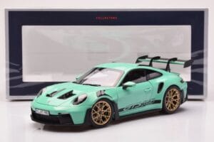Porsche 911 992 GT3 RS Mint Green Norev 1:18 187362 Diecast — photo 8 of 8
