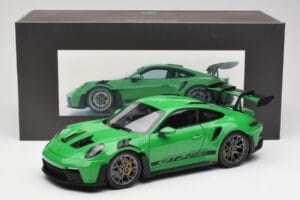 Porsche 911 992 GT3 RS Python Green Norev 1:18 WAP0212820RGT3 Diecast — photo 8 of 8