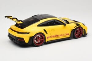 Porsche 911 992 GT3 RS Racing Yellow Weissach Package & Red Wheels Minichamps 1:18 110062025 Diecast — photo 3 of 8