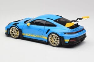 Porsche 911 992 GT3 RS Shark Blue & Yellow Decor Concept Minichamps 1:18 911992001 Diecast — photo 7 of 8