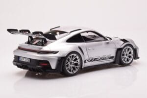 Porsche 911 992 GT3 RS Silver Metallic Norev 1:18 187357 Diecast — photo 3 of 8