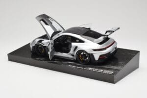 Porsche 911 992 GT3 RS Silver Weissach Package Minichamps 1:18 110062020 Diecast — photo 5 of 8