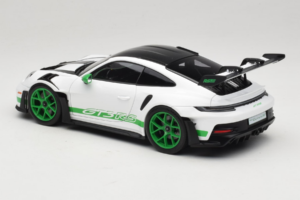 Porsche 911 992 GT3 RS Tribute to Carrera RS White Python Green Norev 1:18 187372 Diecast — photo 7 of 8