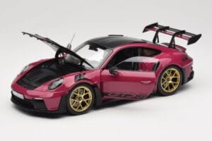 Porsche 911 992 GT3 RS Weissach Package Ruby Star Norev 1:18 187370 Diecast — photo 2 of 8