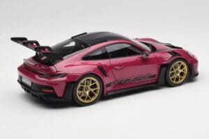 Porsche 911 992 GT3 RS Weissach Package Ruby Star Norev 1:18 187370 Diecast — photo 3 of 8