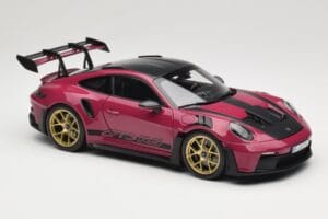 Porsche 911 992 GT3 RS Weissach Package Ruby Star Norev 1:18 187370 Diecast — photo 6 of 8