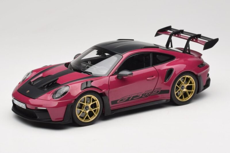 Porsche 911 992 GT3 RS Weissach Package Ruby Star Norev 1:18 187370 Diecast