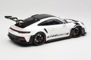 Porsche 911 992 GT3 RS White & Black Wheels Minichamps 1:18 155062230 Diecast — photo 2 of 6