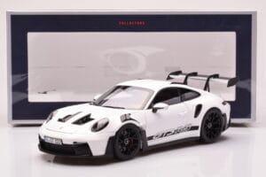 Porsche 911 992 GT3 RS White Norev 1:18 187361 Diecast — photo 8 of 8