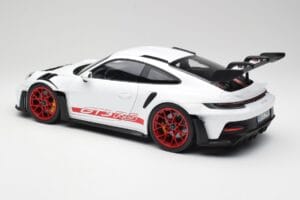 Porsche 911 992 GT3 RS White & Pyro Red Norev 1:12 127530 Diecast — photo 5 of 6
