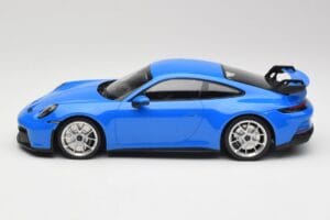 Porsche 911 992 GT3 Shark Blue & Silver Wheels Minichamps 1:18 143069015 Resin — photo 3 of 6