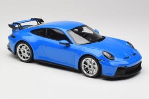 Porsche 911 992 GT3 Shark Blue & Silver Wheels Minichamps 1:18 143069015 Resin — photo 4 of 6