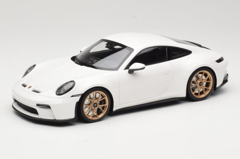Porsche 911 992 GT3 Touring White Neodyme Wheels Minichamps 1:18 117069022 Diecast