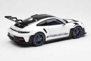 Porsche 911 992 GT3 Weissach Package White & Indigo Blue Norev 1:18 187353 Diecast — photo 3 of 8