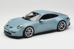 Porsche 911 992 S/T Meissen Blue Norev 1:18 187470 Diecast